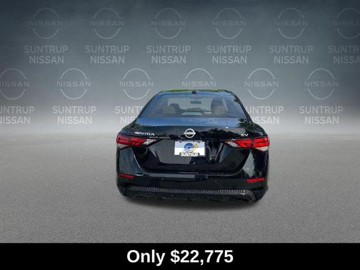 Black 2024 Nissan Sentra SV