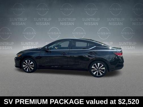 Black 2024 Nissan Sentra SV