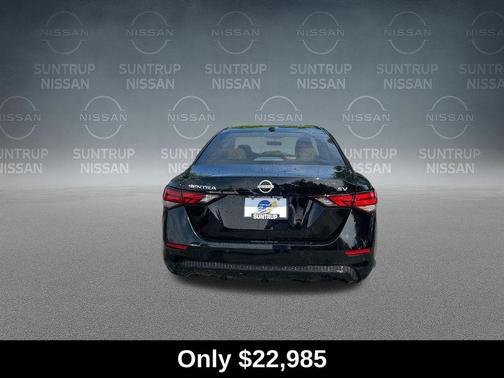 Black 2024 Nissan Sentra SV