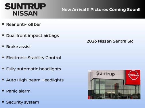 2026 Nissan Sentra SR