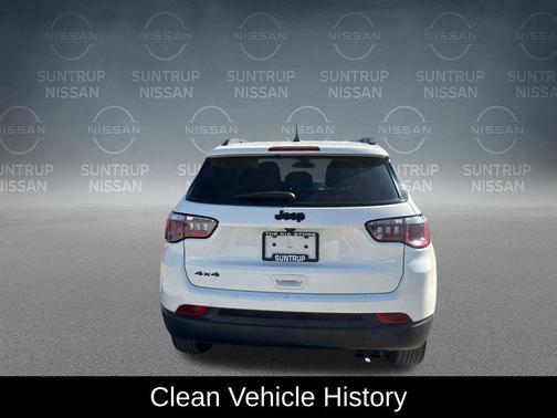 White Clearcoat 2019 Jeep Compass Sport