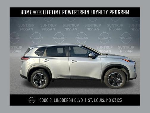 Brilliant Silver Metallic 2025 Nissan Rogue SV