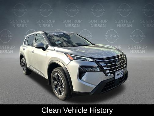 Brilliant Silver Metallic 2025 Nissan Rogue SV