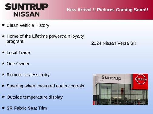 2024 Nissan Versa 1.6 SR