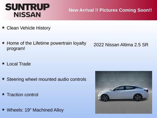 2022 Nissan Altima 2.5 SR