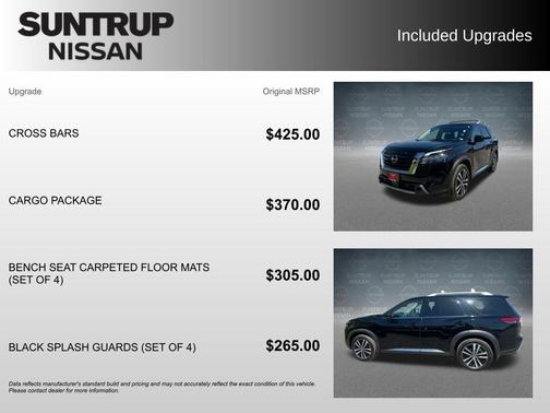 Super Black 2025 Nissan Pathfinder Platinum