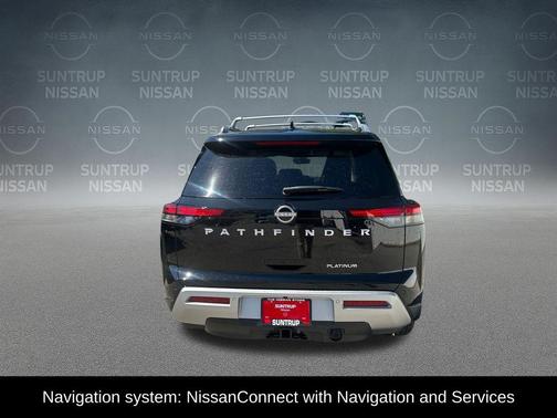 Super Black 2025 Nissan Pathfinder Platinum