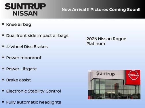 2026 Nissan Rogue Platinum