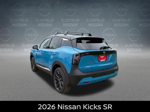2t Ice Blk Roof 2026 Nissan Kicks SR