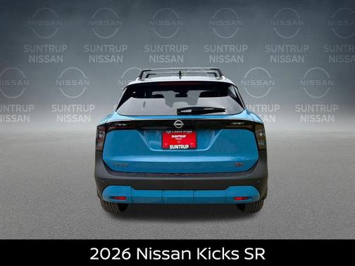 2t Ice Blk Roof 2026 Nissan Kicks SR
