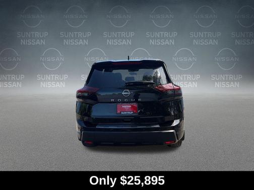 Super Black 2025 Nissan Rogue SV