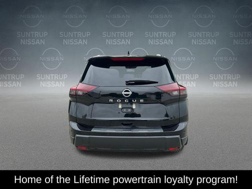Super Black 2025 Nissan Rogue SV