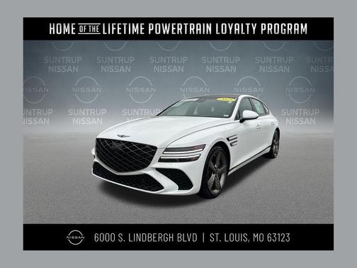 Alta White 2025 Genesis G80 2.5T