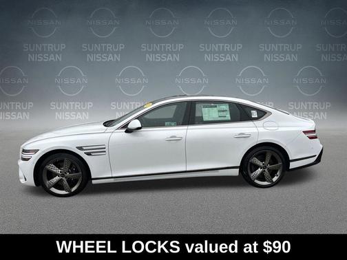 Alta White 2025 Genesis G80 2.5T