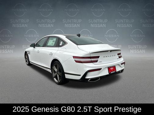 Alta White 2025 Genesis G80 2.5T
