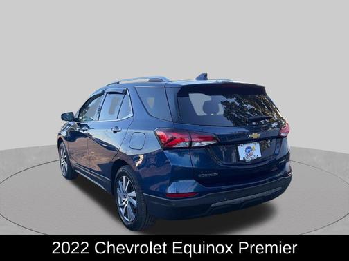 Blue Glow Metallic 2022 Chevrolet Equinox Premier