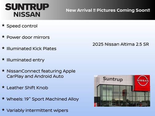 2025 Nissan Altima SR