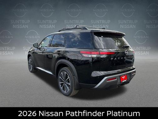 Black 2026 Nissan Pathfinder Platinum