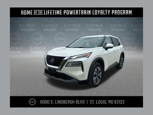 White 2023 Nissan Rogue SV