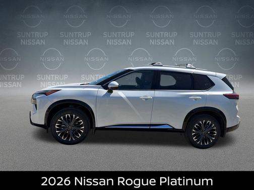 Everest White P 2026 Nissan Rogue Platinum