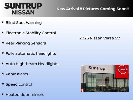 2025 Nissan Versa 1.6 SV