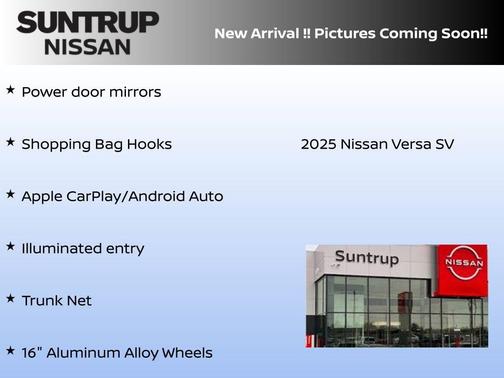 2025 Nissan Versa 1.6 SV