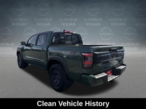 Tactical Green Metallic 2025 Nissan Frontier PRO-4X