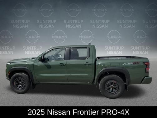 Tactical Green Metallic 2025 Nissan Frontier PRO-4X