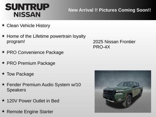 2025 Nissan Frontier PRO-4X