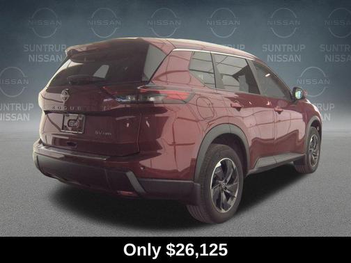 Scarlet Ember 2024 Nissan Rogue SV