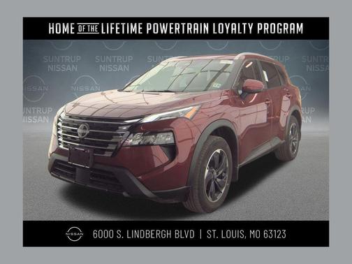 Scarlet Ember 2024 Nissan Rogue SV