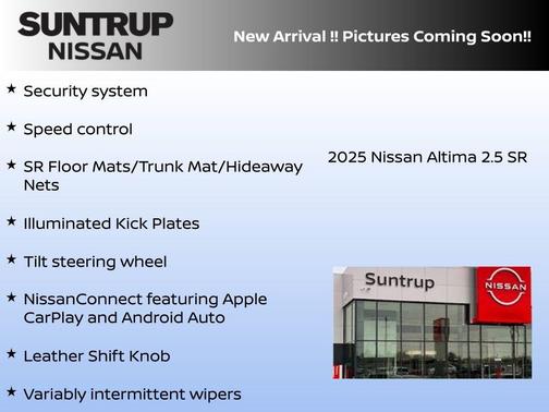 2025 Nissan Altima SR