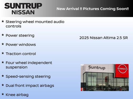 2025 Nissan Altima SR