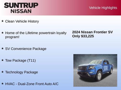 2024 Nissan Frontier SV