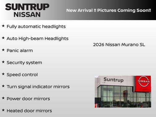 Everest White 2026 Nissan Murano SL
