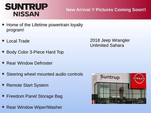 2018 Jeep Wrangler Unlimited Sahara