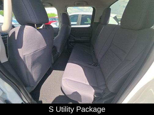 Glacier White 2025 Nissan Frontier S