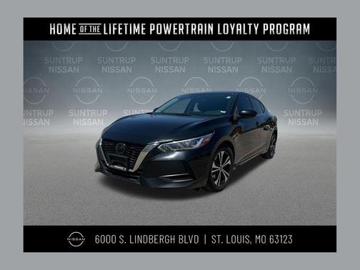 Super Black 2021 Nissan Sentra SV