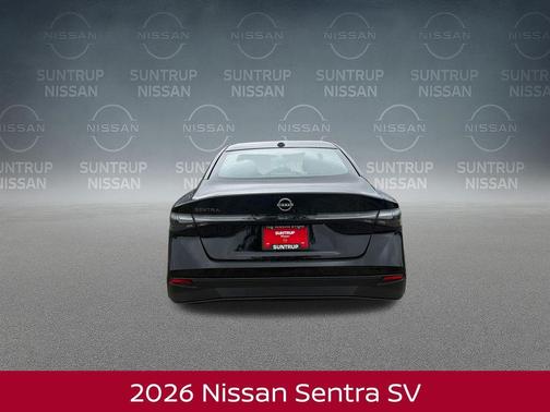 Super Black 2026 Nissan Sentra SV