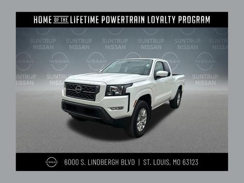 Glacier White 2024 Nissan Frontier SV