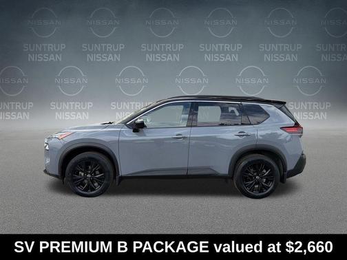 2 Tone Gray / Black Roof 2023 Nissan Rogue SV