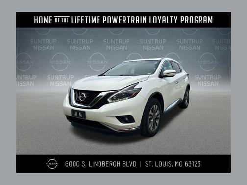 White 2018 Nissan Murano SL
