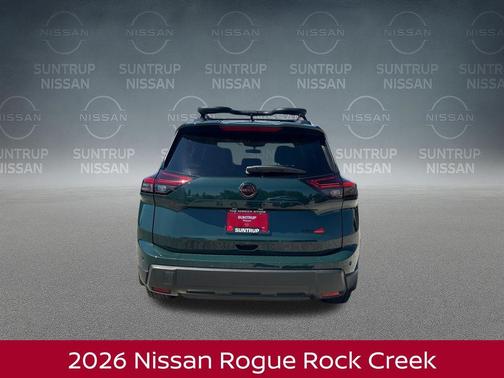 Obsidian Green 2026 Nissan Rogue Rock Creek