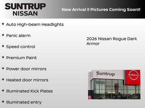 Boulder Gray 2026 Nissan Rogue Dark Armor