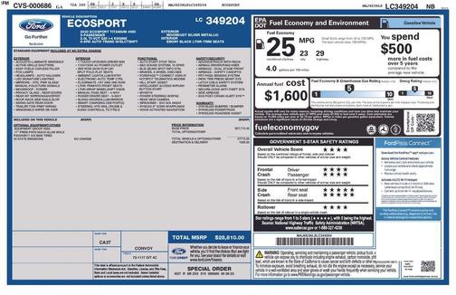 2020 Ford EcoSport Titanium