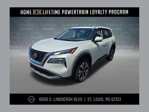 White 2023 Nissan Rogue SV
