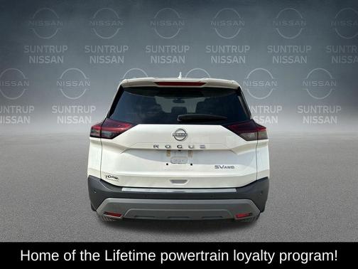 White 2023 Nissan Rogue SV