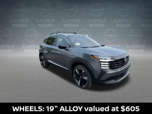 Gun Metallic 2026 Nissan Kicks SR