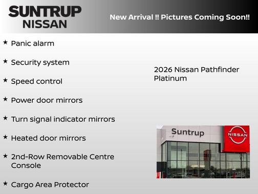 Gun Metallic 2026 Nissan Pathfinder Platinum