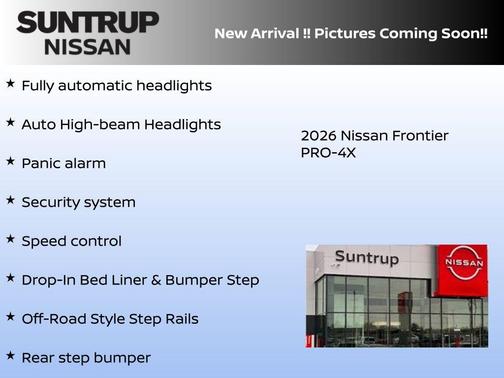 2026 Nissan Frontier PRO-4X